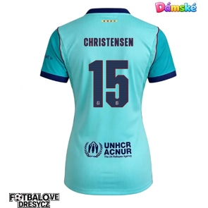 Barcelona Andreas Christensen #15 Dámské Alternativní Dres 2026-27 Krátký Rukáv